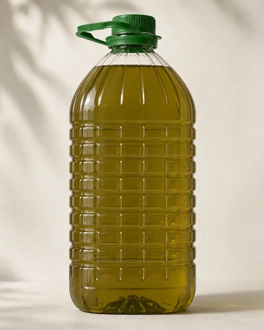 5-litre bidon filled with Oliviera extra virgin olive oil